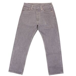 NWOT Levis‎ 501XX Jeans Men 32x30 Gray Denim Straight Leg Button Fly *READ